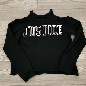 Justice Cold Shoulder Size 12